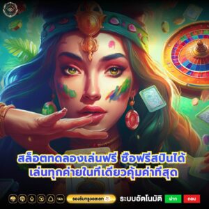 สล็อตทดลองเล่นฟรี ซื้อฟรีสปินได้ เล่นทุกค่ายในที่เดียวคุ้มค่าที่สุด